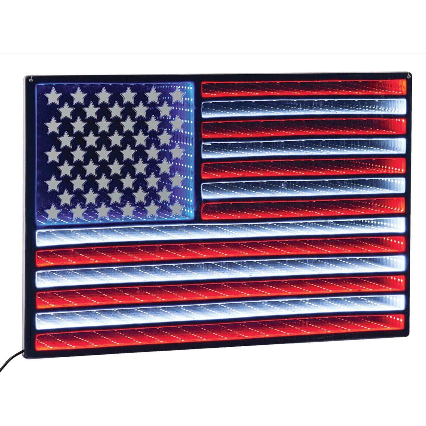 Flag Infinity Light Hanging 23"L x 15.5"H UL Plug from Melrose Int’l, 92901 - FREE SHIPPING - $99.00
