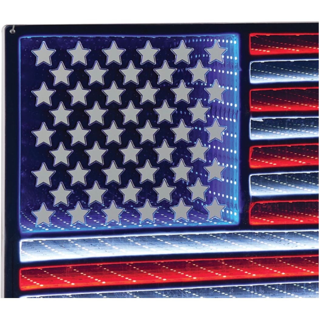 Flag Infinity Light Hanging 23"L x 15.5"H UL Plug from Melrose Int’l, 92901 - FREE SHIPPING - $99.00