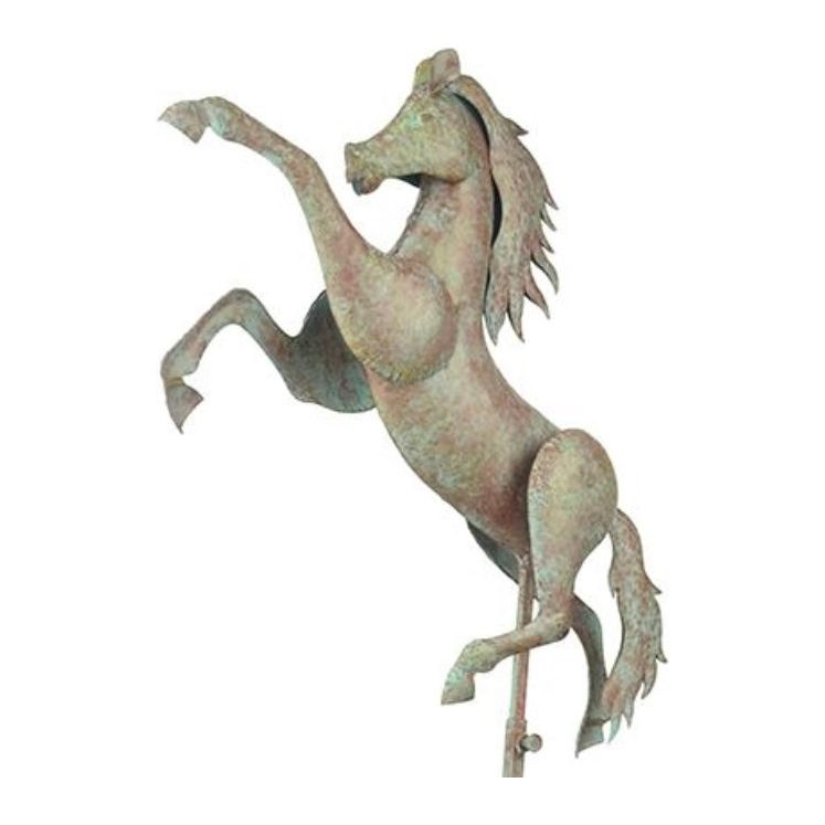 Closeup of large horse rocker