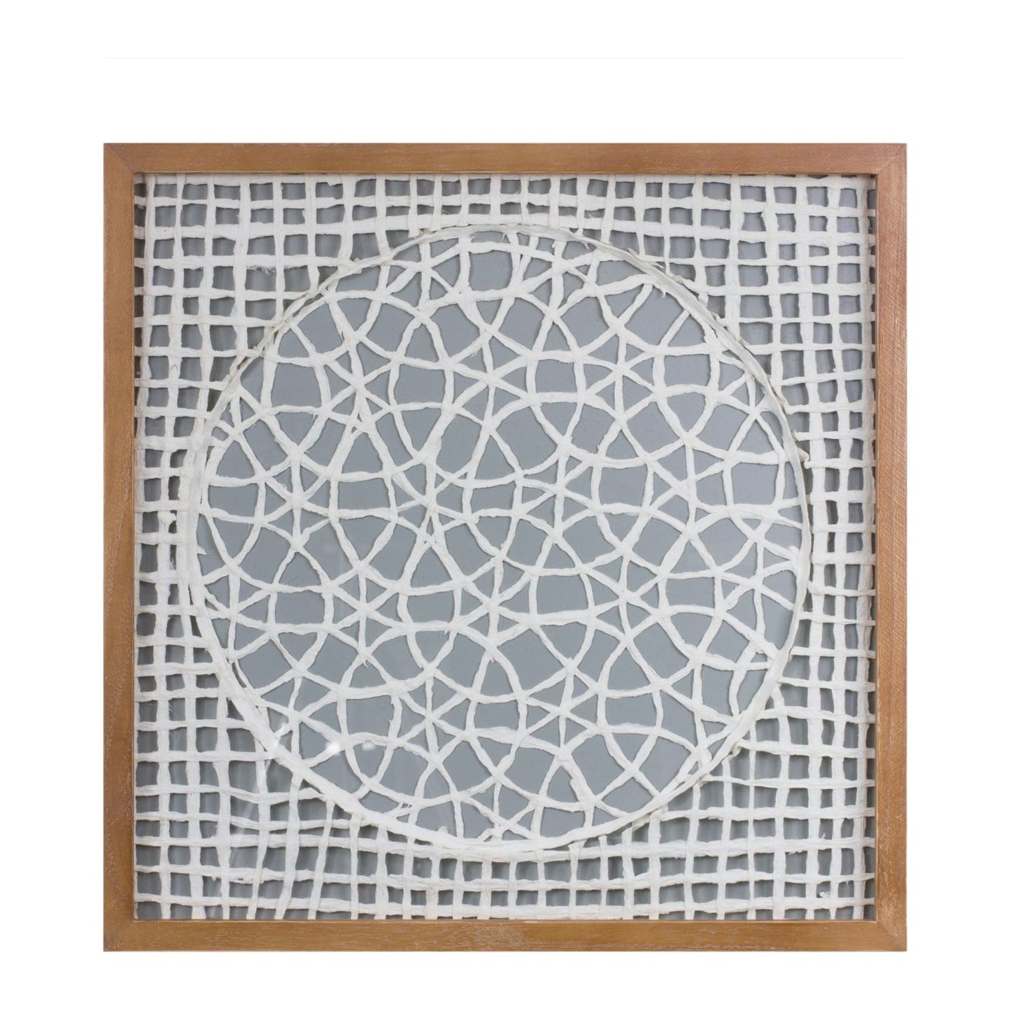 Framed Wall Art (Set/2) 19.5"SQ Wood/Paper Mache- 88959- from Melrose International $149. & FREE SHIPPING