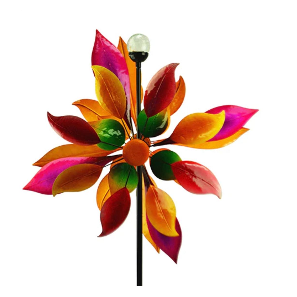 Solar Spinner with bright color petals