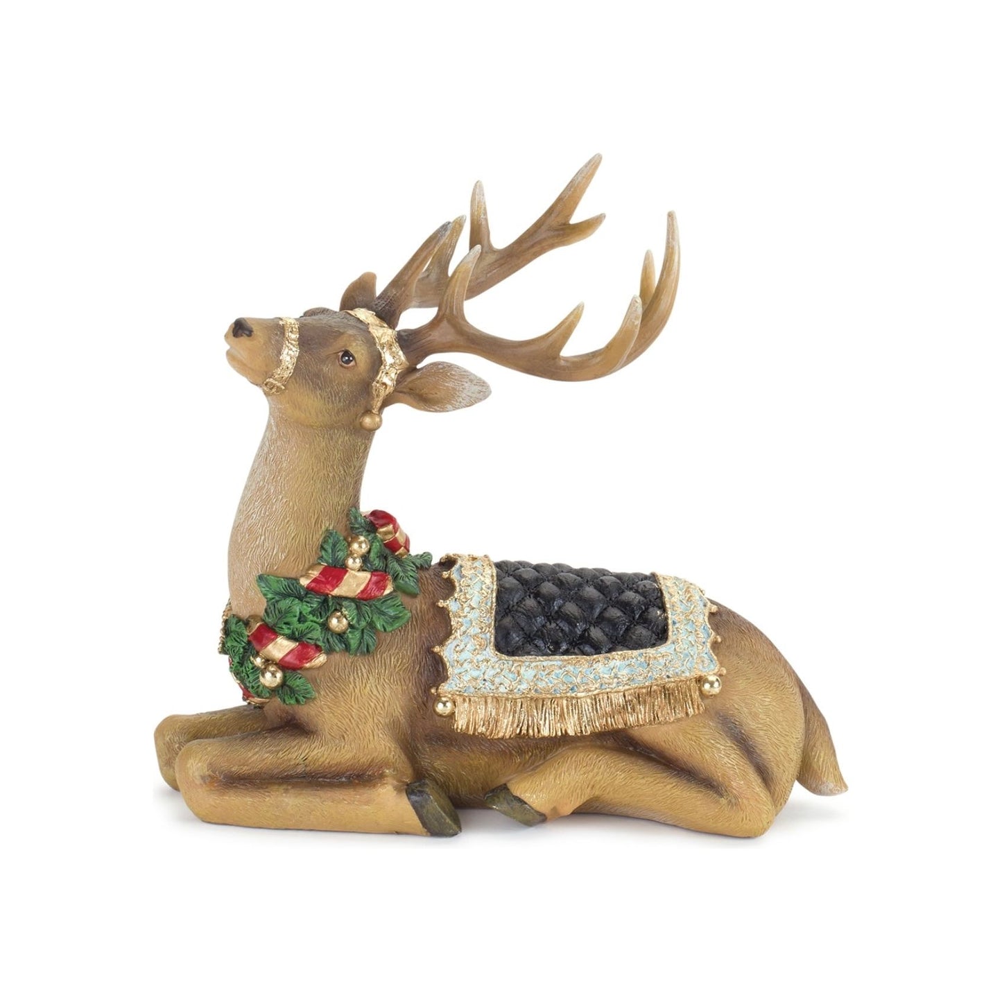 Holiday Deer Figurine with Gold Accents (Set of 2) by Melrose Int’l - FREE SHIPPING & $105.